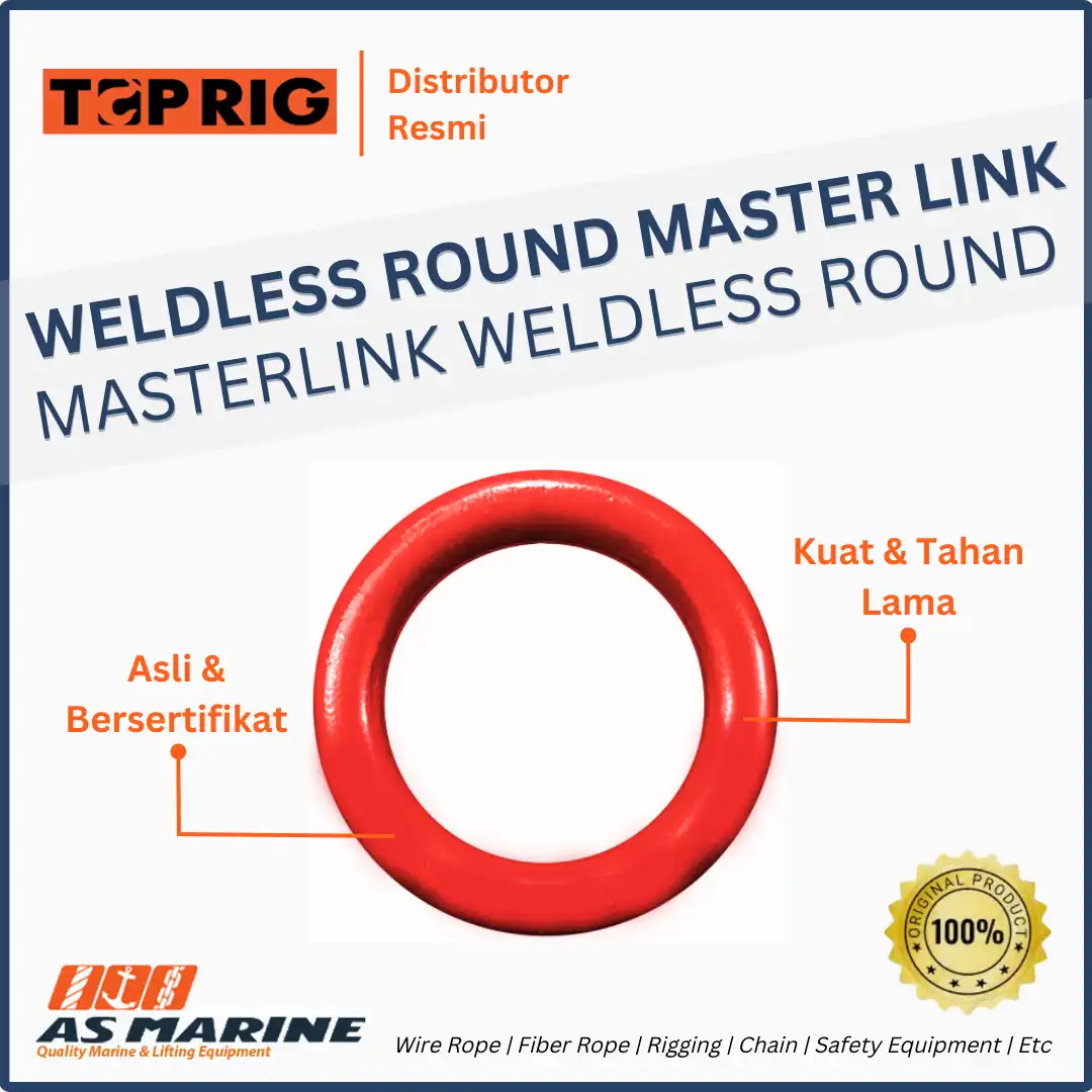 toprig weldless round masterlink